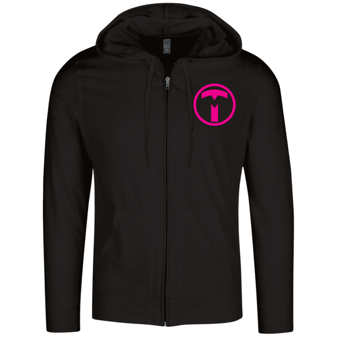 DT1100 District Lightweight Full Zip Hoodie