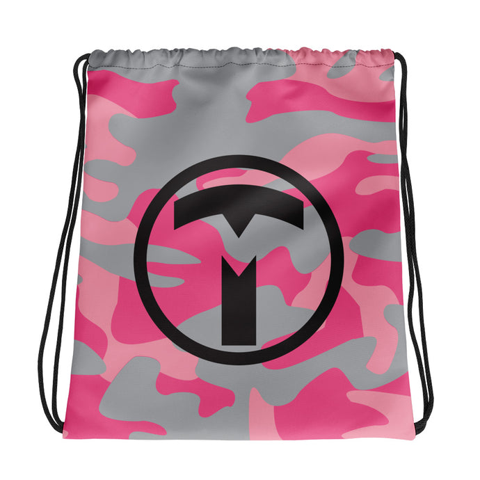 Titan Camo Drawstring bag